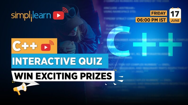 CPP Programming Questions & Answers - Interactive Quiz | CPP Programming Quiz 2022 | Simplilearn
