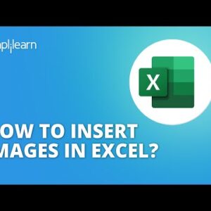 How To Insert Image In Excel? | Inserting Picture In Excel | Excel For Beginners | Simplilearn