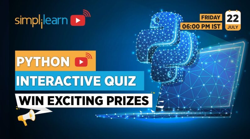 ðŸ”¥Python Programming Questions And Answers - Interactive Quiz | Python Quiz 2022 | Simplilearn
