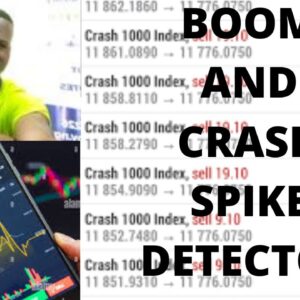 SPIKE  DETECTOR FOR BOOM AND CRASH |KEEP THE PROFIT YOUR SELF|boom and crash strategy