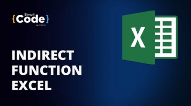 Indirect Function Excel | Excel Indirect Functions Explained | Excel For Beginners | Simplilearn