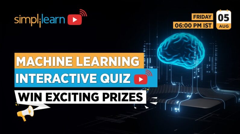 🔥Machine Learning Question And Answers - Interactive Quiz | Machine Learning Quiz 2022 | Simplilearn
