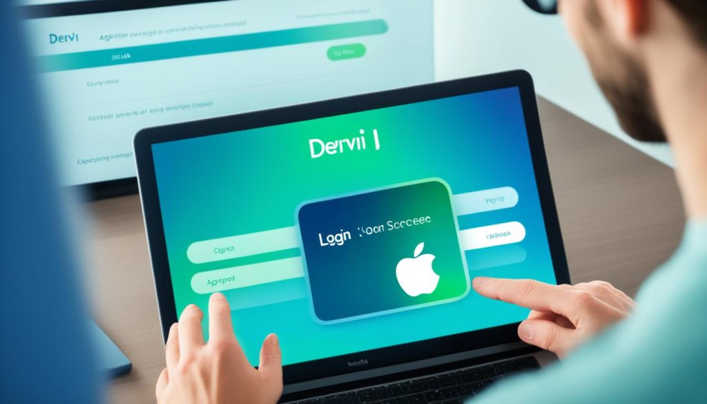 deriv login with Apple ID